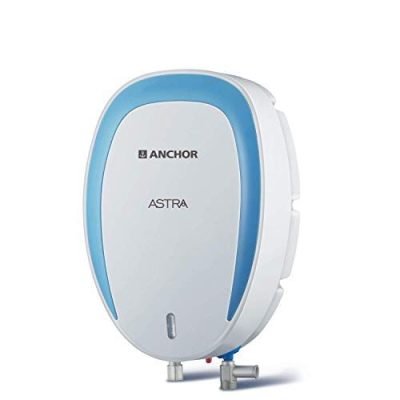 Anchor by Panasonic Astra 3L Geyser, 3KW Instant Water Heater (Geyser) with Glassline Inner Tank (Free Installation) (White and Blue)